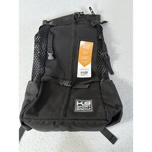 K9 Sport Sack Dog Carrier Backpack Air 2 Large Black Breathable Mesh Pet Travel